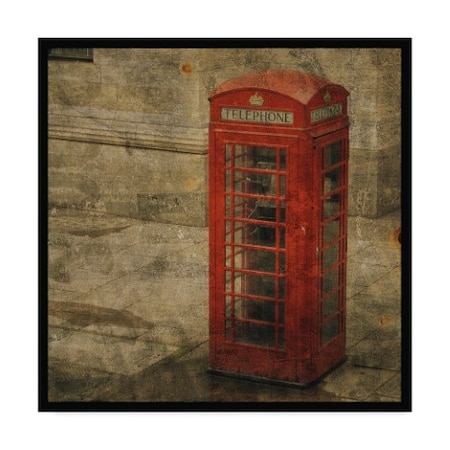 John W. Golden 'London Calling' Canvas Art,18x18